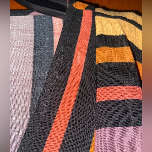 Charlotte Russe- Multi-color Striped Top - Picture 5 of 12
